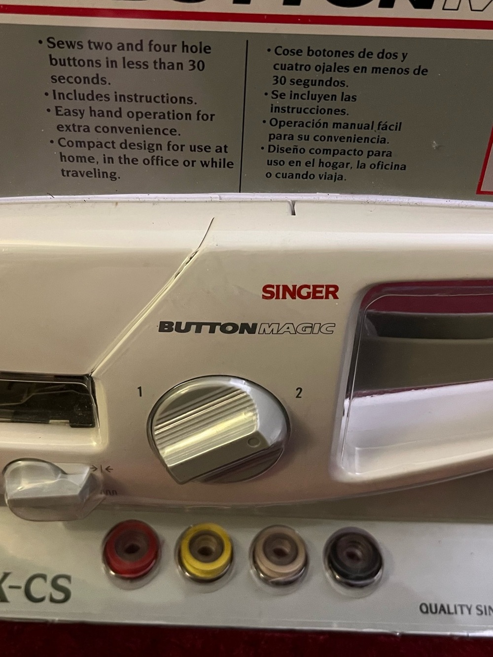 Singer Button Magic B110X-CS - Picture 3 of 9